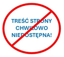 Trwa aktualizacja treści strony.